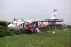 2015-08-28 First Flying DHC-6 Twin Otter off runway at Okinawa