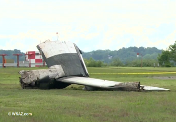 2017-05-05 Air Cargo Carriers SH330 crashed at Charleston Yeager Airport