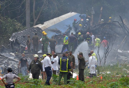 2018-05-18 Cubana | Global Air Boeing 737-200 crashed near Havana Airport