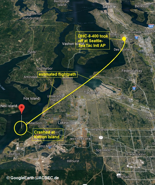 stolen horizon air q400 at sea tac with atc audio stolen horizon air q400 at sea tac with atc audio