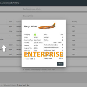 Airline Safety Vetting 3 - Enterprise